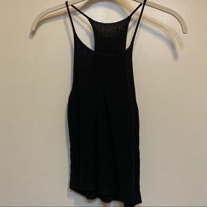 Black Brandy Melville Knit Tank Top